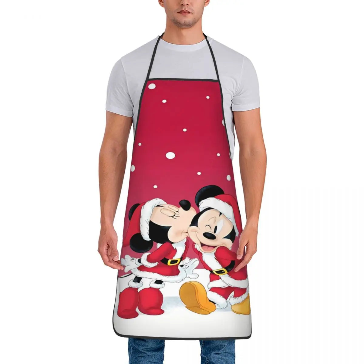 Mickey Family Christmas Apron