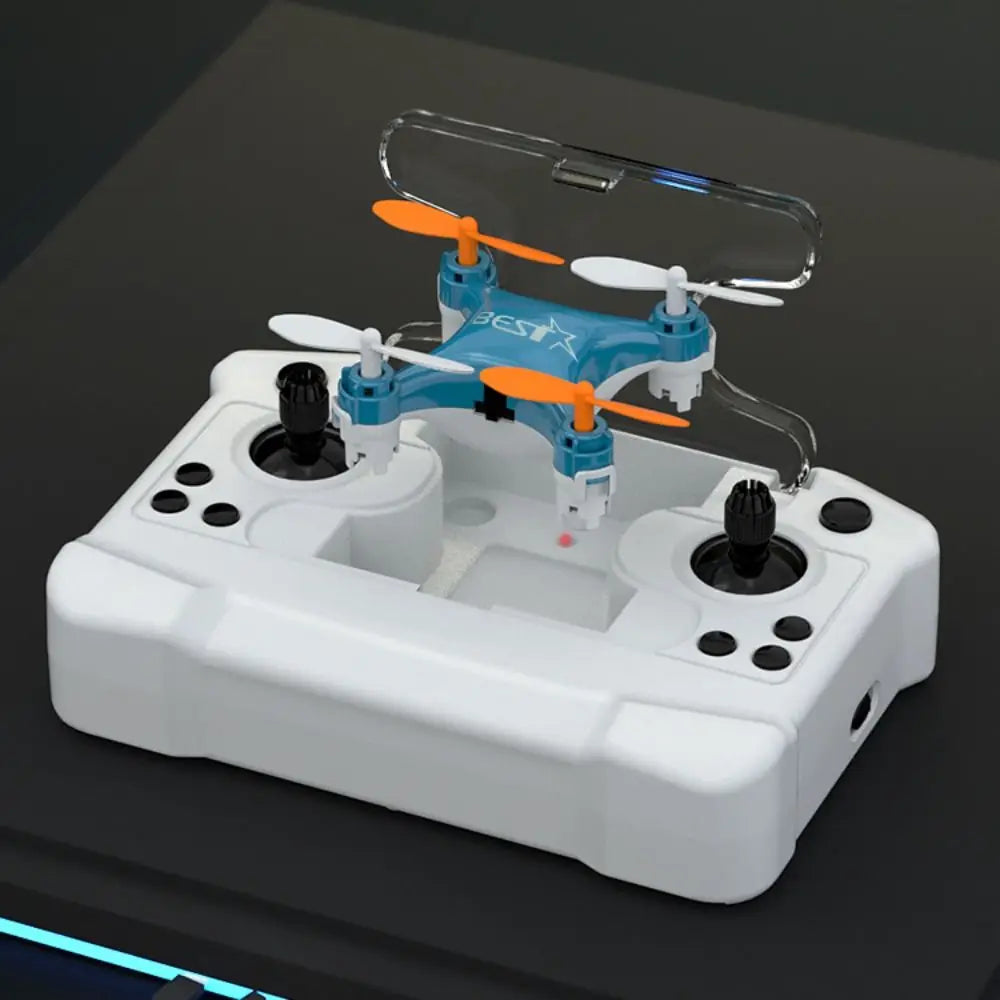 Drones Mini Aeronave a Control Remoto Nuevo Juguete Infantil Micro Avión de Altura Fija Quadcoptero Antirotura Avión de Juguete para Niños