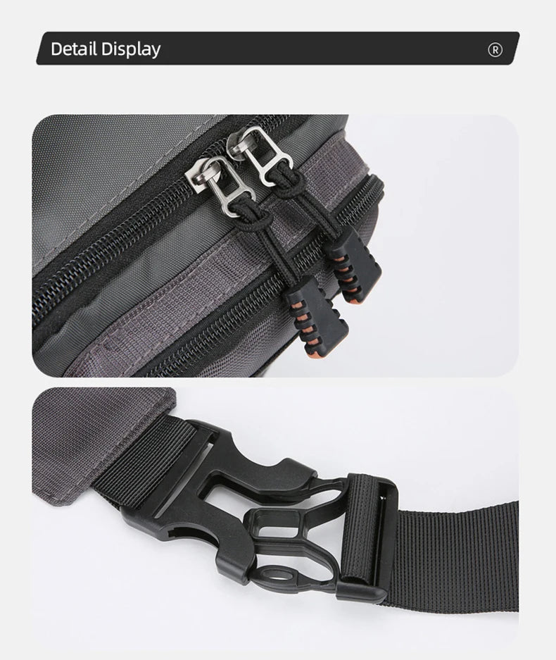 Hiking Chest Bag Travel Multifunctional Molle Backpack Lightweight Handbag Outdoor Cycling Climbing Rig Pouch Large Funny Pack