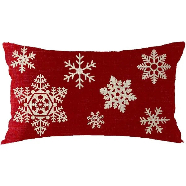 Christmas Linen Pillowcase – Cozy, Festive & Double-Sided Design