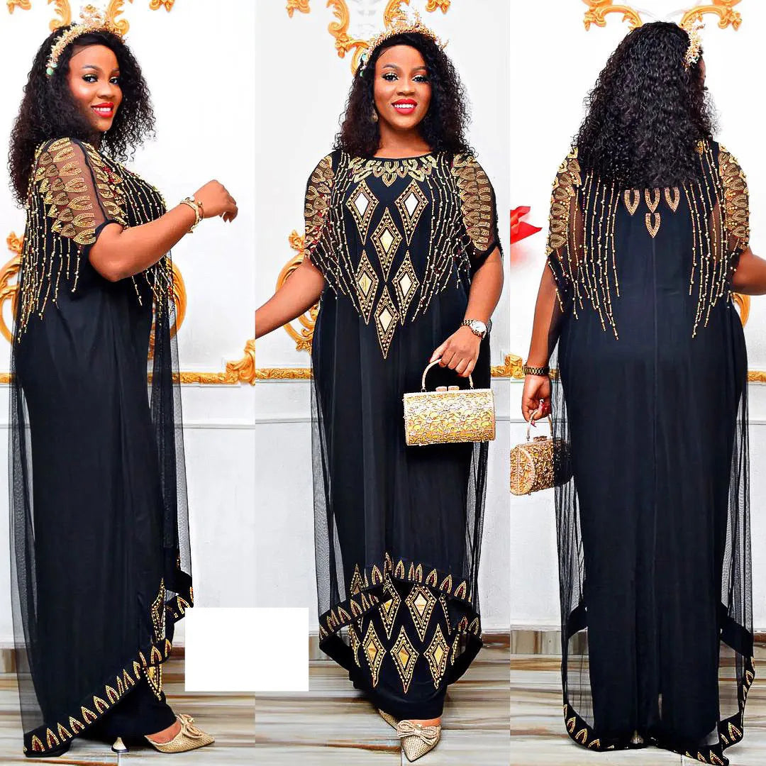 Customized African Dresses for Women Traditional Africa Clothes Dashiki Ankara Outfit Gown Kaftan Muslim Wedding Party Long Dres
