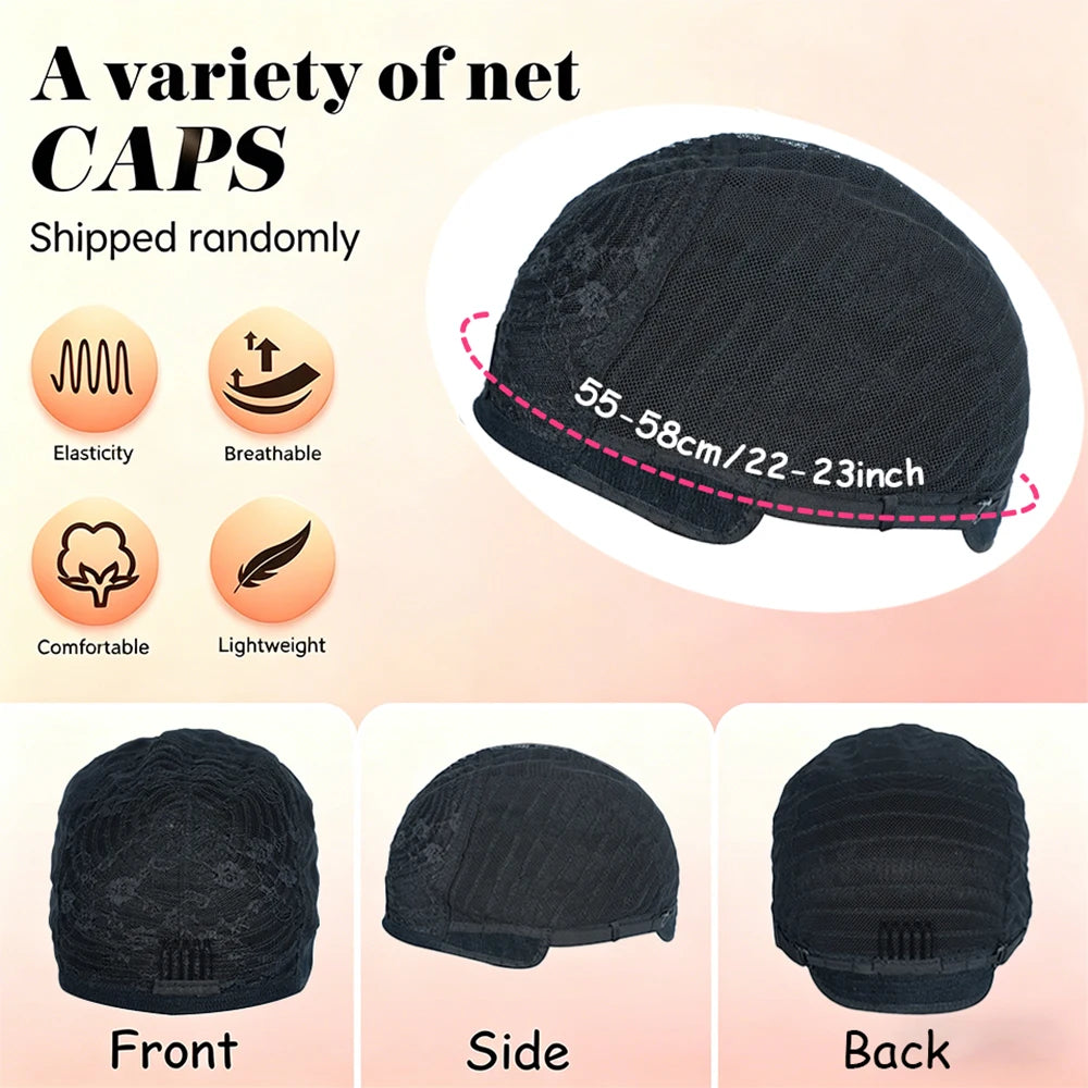 Black Blonde Highlight Layered Mullet Pixie Human Hair Wig with Bangs, Highlighted Black Blonde Feathered Mullet Pixie Cut Wig with Side Swept Fringes, Full Machine Made Spiky Tail Nape Style for Daily Work & Events