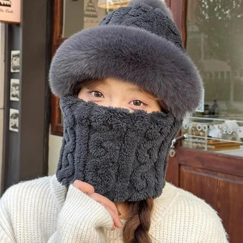 Gorro de invierno con calefacción, gorros de invierno eléctricos de algodón con calefacción, calentador de cuello, orejeras, gorros cortavientos para mujer, gorro para el invierno cálido