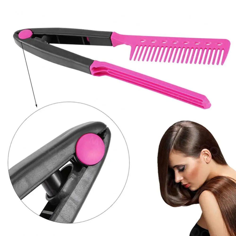 Portable Comb Hair Straightener