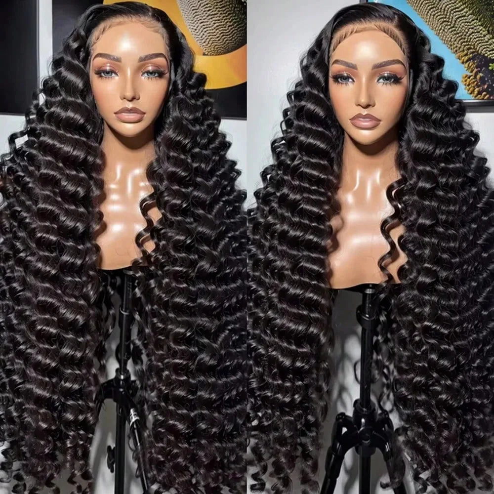 Deep Wave Lace Front Wig