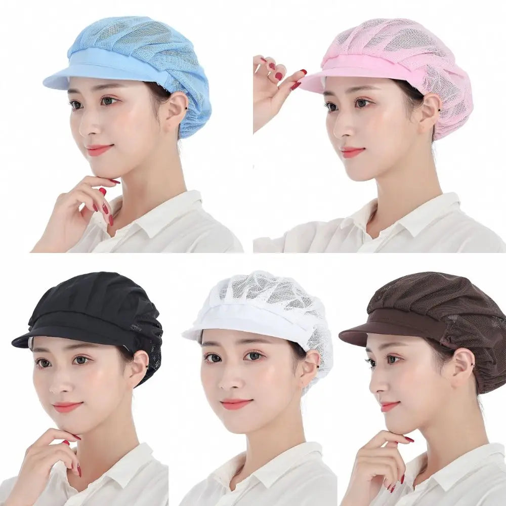 Chic Cloth Work Hat Work Wear Smoke-proof Dust Dustproof Hat Breathable Hotel Cook Cap Hotel Restaurants