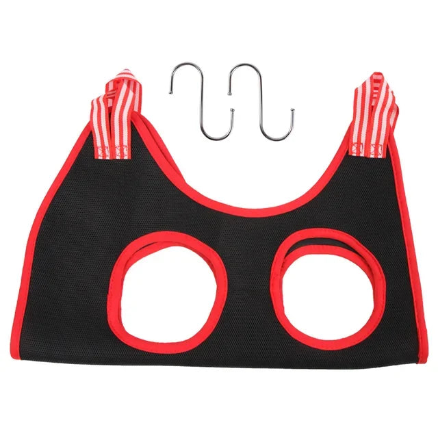 Dog Cat Grooming Hammock Fixed Bath Bag  Nail Cutting Anti Scratch Cat Trimming Restraint Bag Cat Beauty Hanging Pet Supplies