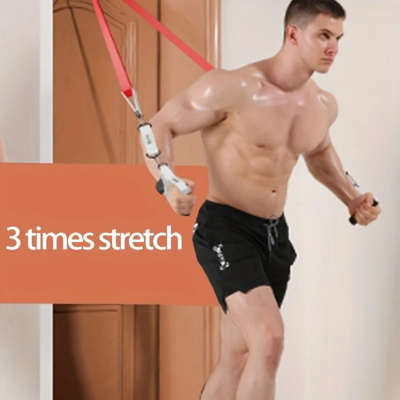 Cinta elástica de fitness para hombre, cinta de resistencia, cinta de tracción, entrenamiento de fuerza, cuerda de tracción, cinta de asistencia para dominadas, cuerda elástica para mujer