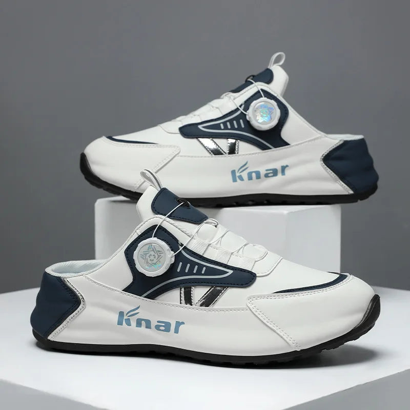 Zapatos de Hombre Moda Verano Suela Blanda Medias Pantuflas Casuales Versátiles Zapatos de Hombre de Moda Tendencia Zapatos Baotou para Exteriores