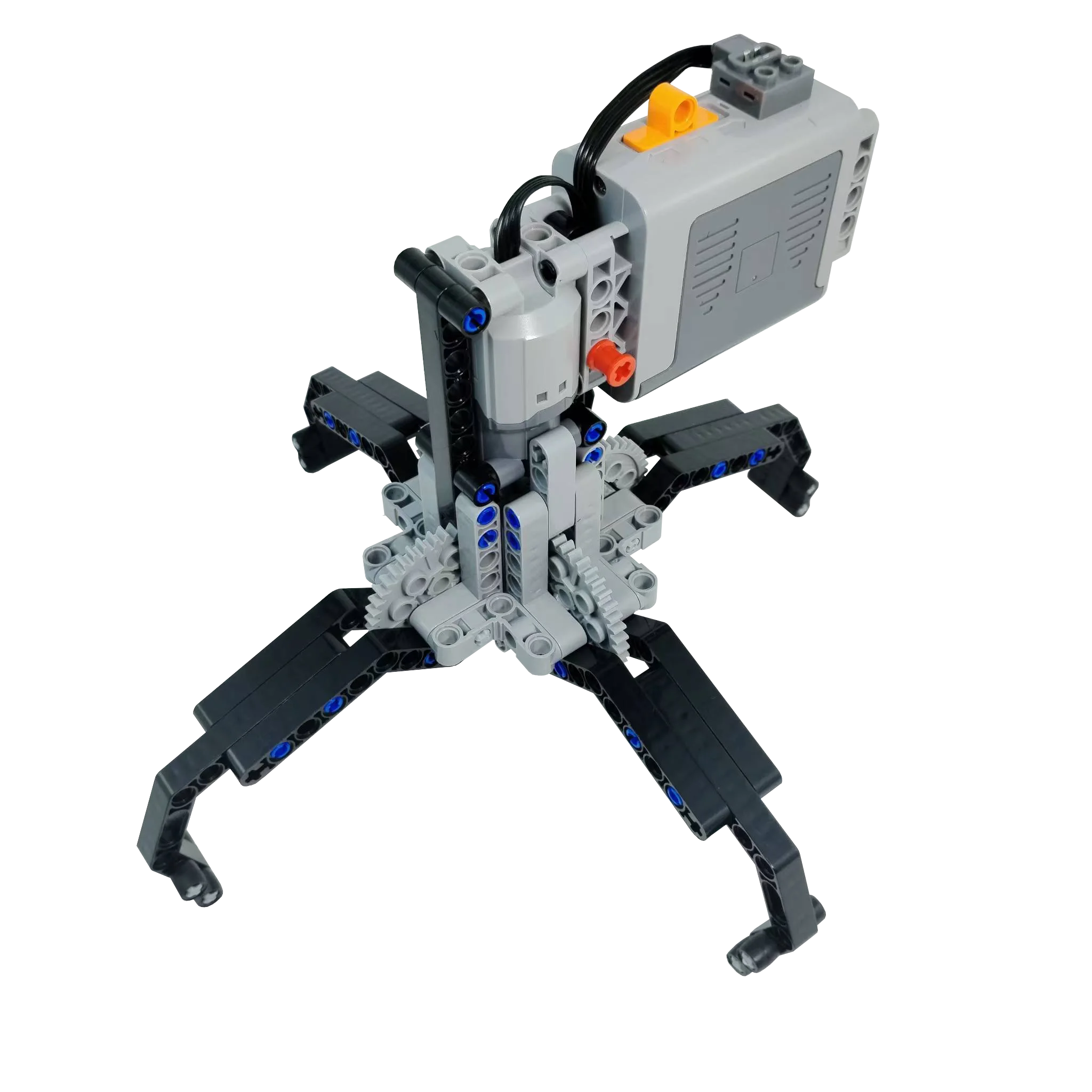 Bloques de construcción técnicos MOC Robot eléctrico RC Manipulador Brazo mecánico Pinza Garra Kit Juguetes educativos DIY para niños