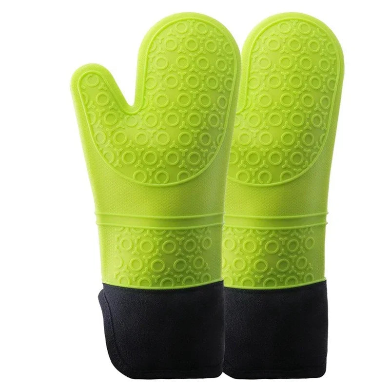 Gants de cuisine en silicone résistants à la chaleur, ustensiles de cuisson pour micro-ondes, ustensiles de cuisine, de bar, de pâtisserie