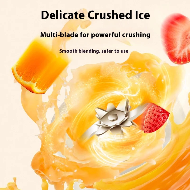 1 USB rechargeable electric stick juice cup | Portable multifunctional blender suitable for fresh fruits