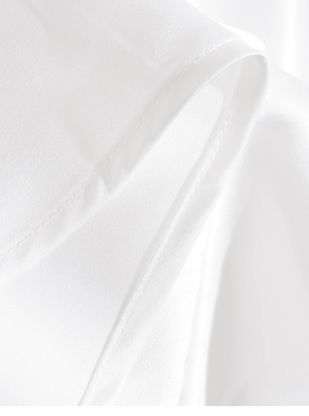 Elegant Satin Midi Slip Skirt with Side Zipper – Smooth & Flowing Fit for Versatile Styling