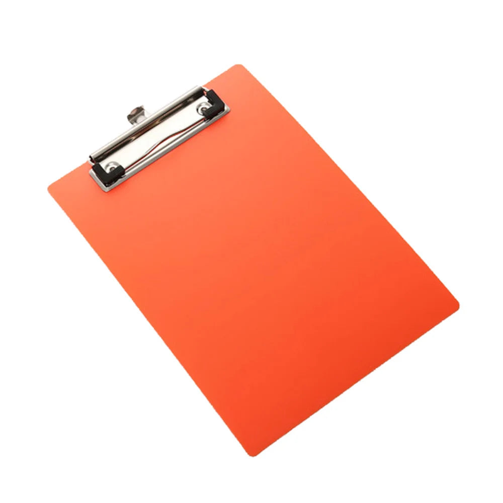 A5 File Holder Clip Document Holder Clipboards Clip Writing Pad Test Paper Clipboard Office School Supply File Folder Stationery