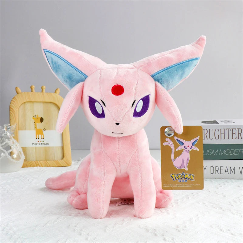 Oringinal Plush Toys Eevee Evolution Sylveon Umbreon Espeon Sylveon Glaceon Jolteon Stuffed Animals Peluche Dolls Gifts