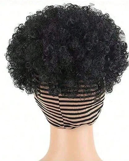 Kinky Curly Headband Wig