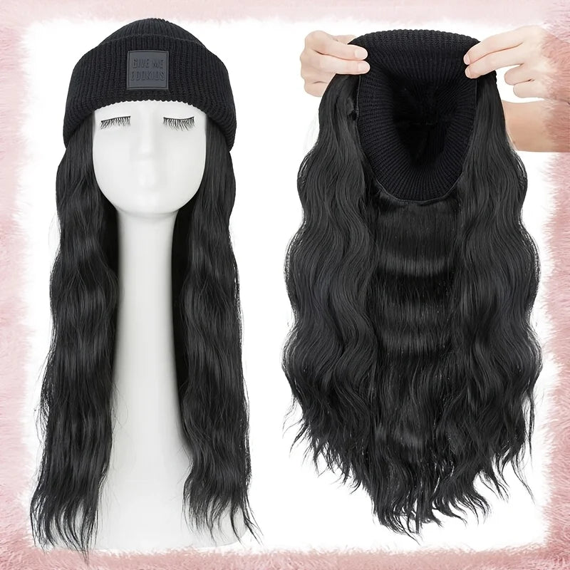 Wavy Beanie Wig