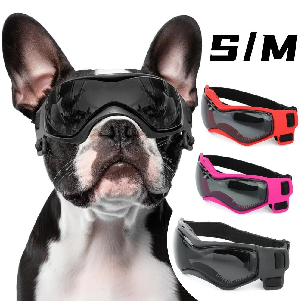 Pet Goggles Outdoor Travel UV Protection Cat Dog Sunglasses Adjustable Snow Windproof Soft Frame Pet Goggles Dog Accessories