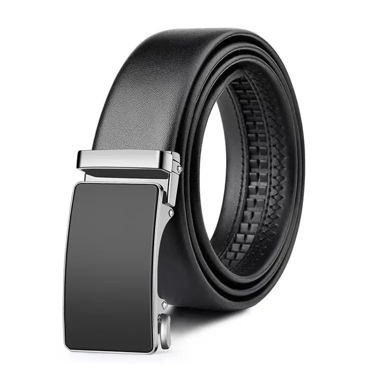 Men’s Automatic Buckle Leather Belt