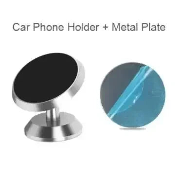 Support magnétique de téléphone portable pour voiture, support de tableau de bord pour smartphone, GPS, pour iPhone, Xiaomi, Samsung, LG