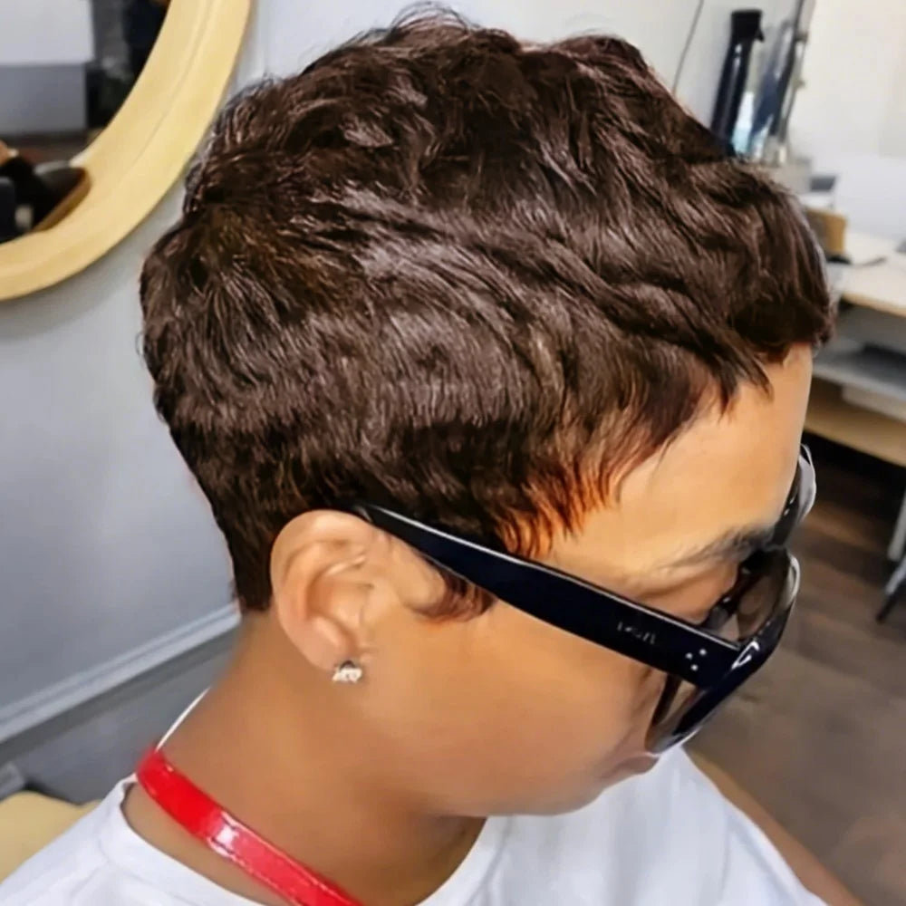 Layered Pixie Hair Wig