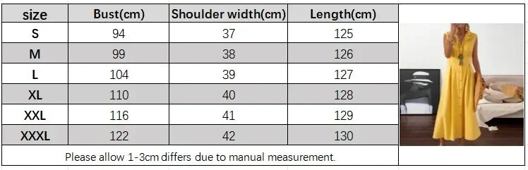 New Dresses  Woman Fashion Lapel A-line Vintage Cotton Linen Long Skirt Women's Clothing Tops