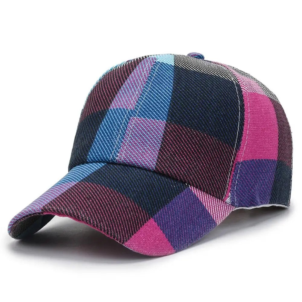 Plaid Baseball Cap