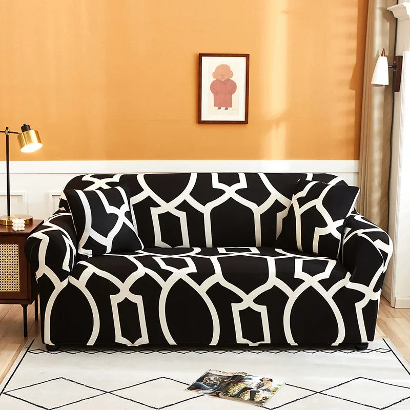Stretch Printed Sofa Cover