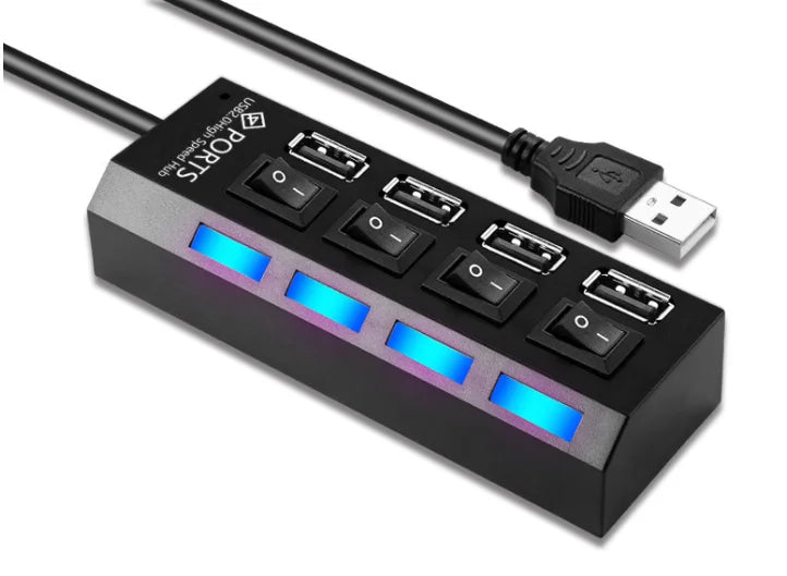 Conmutador de concentrador USB