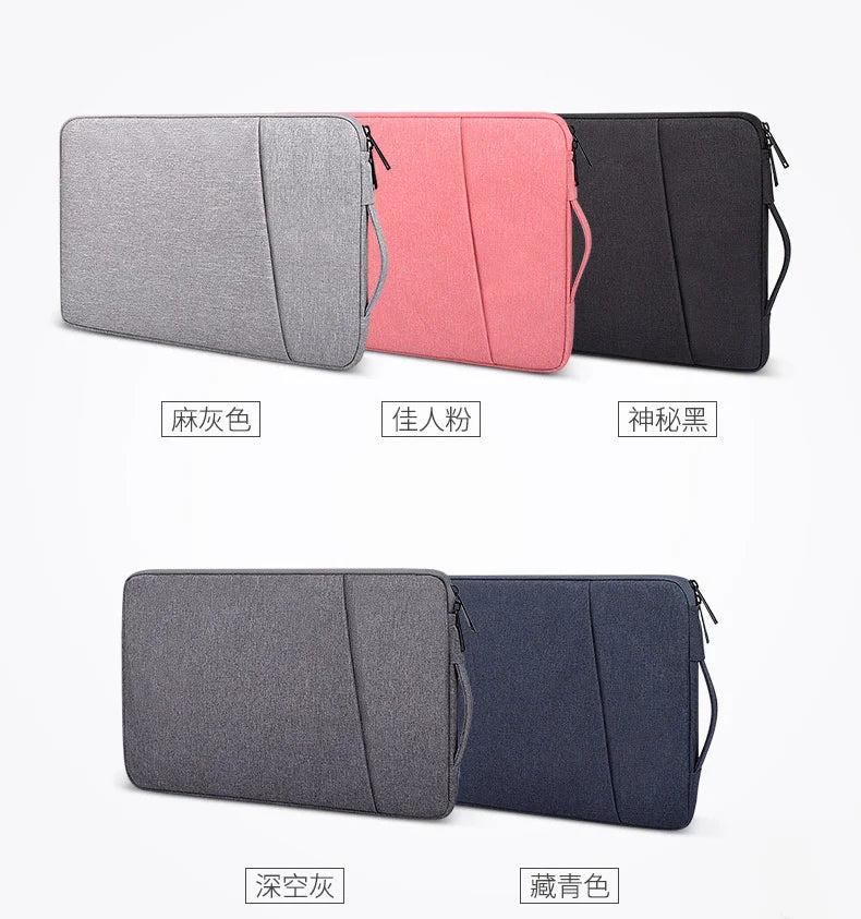 Laptop Sleeve 15.6"Case Cover for Lenovo IdeaPad/ThinkPad HP 15.6"Pavilion Envy x360 ASUS Chromebook Dell Inspiron Acer HandBag