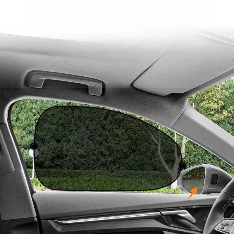 Lot de 1 à 5 pare-soleil pour vitres latérales de voiture, pare-soleil pour vitres avant et arrière, protection UV d'été à ventouse