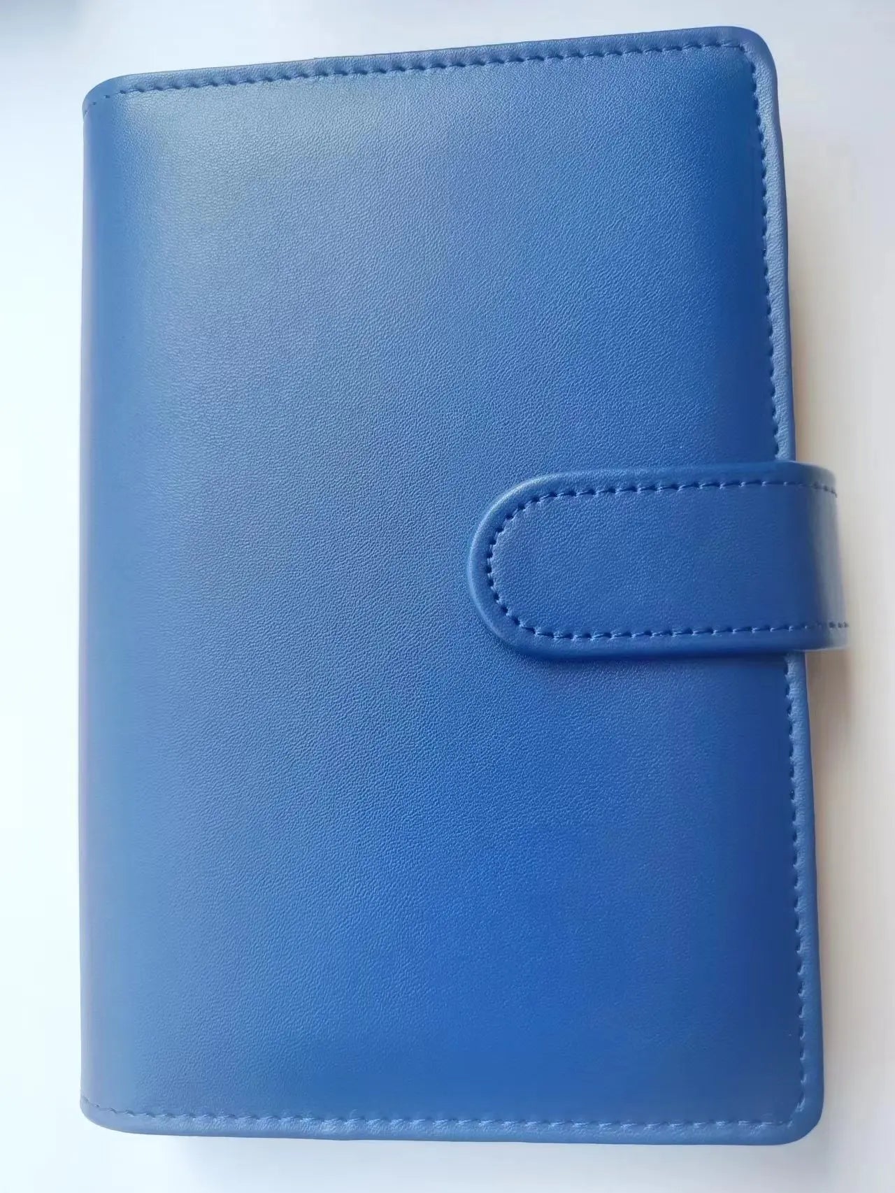 A5 A6 A7 Macaron Color 6 Ring Binder PU Clip-on Notebook Leather Loose Leaf Notebook Cover Notebooks Journal Kawaii Stationery