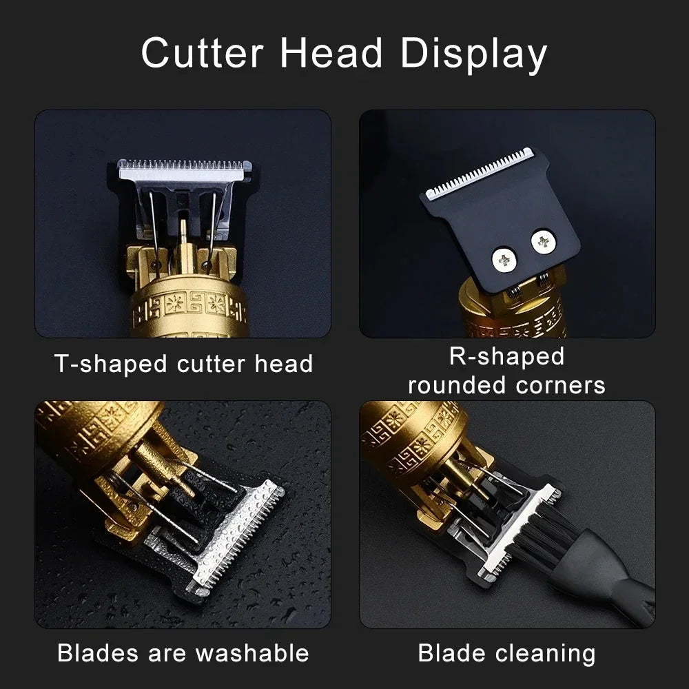 Mini Hair Trimmer Machine Wireless Electric Hair Clipper Beard Shaver Men Hair Cutting Machine Barber For Men Haircut Style