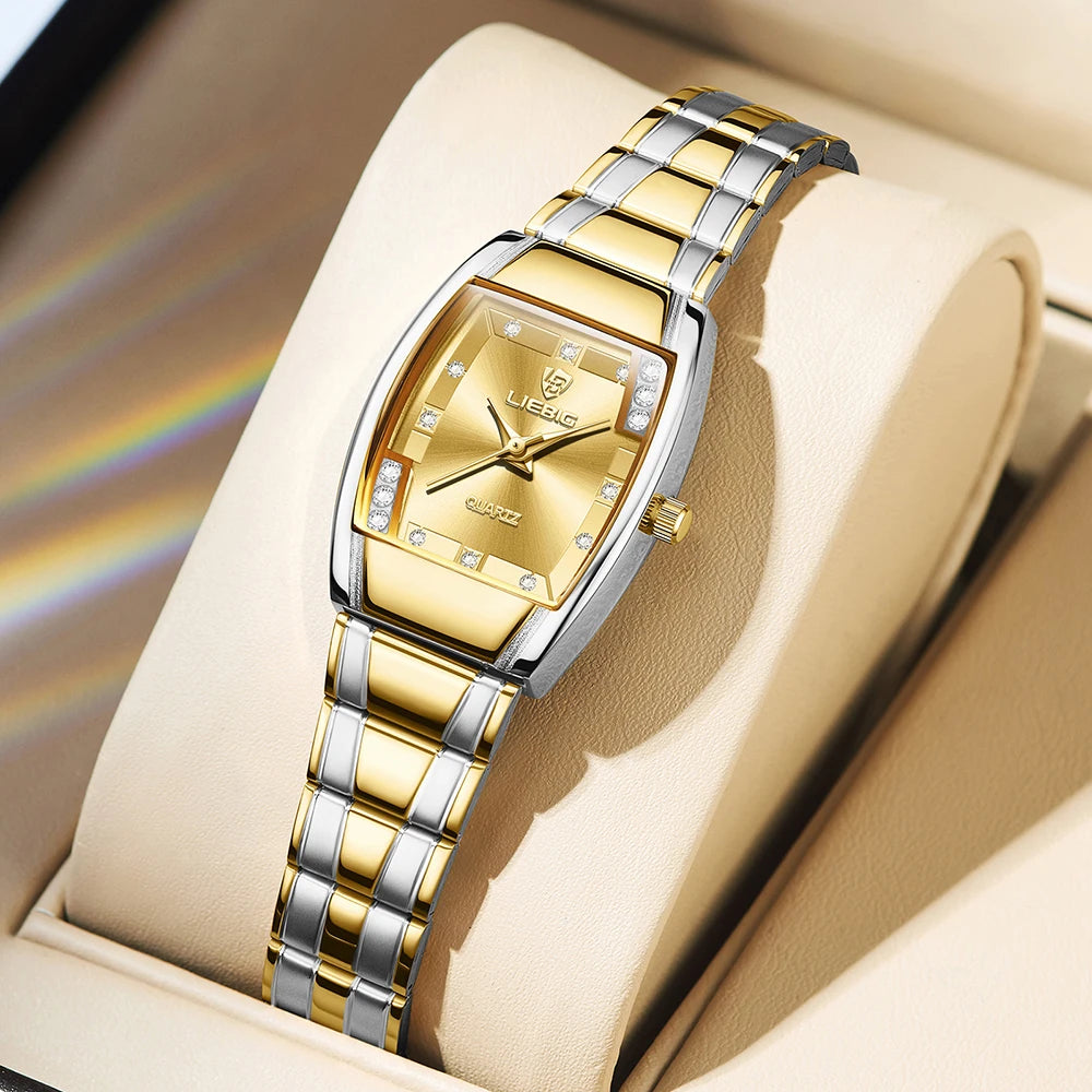 LIEBIG Ladies Watch Luxury Quartz Movement Watches For Women Fashion Outdoor Time Sports Simple 3Bar Waterproof Wristwatches