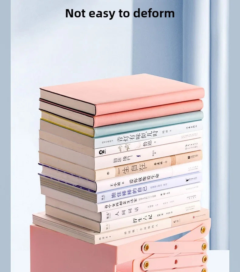 Desktop Book Organizer Retractable Book Stand Adjustable Retractable Bookends for Shelves Desktops Space-saving for Home
