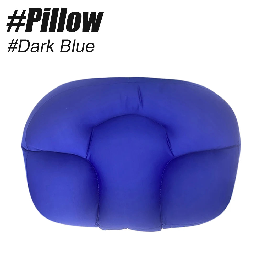 Masajeador de cuello Almohada de tracción cervical para dormir, Almohada de partículas de espuma para sueño profundo - Almohadas para dormir de lado y de espalda para camas