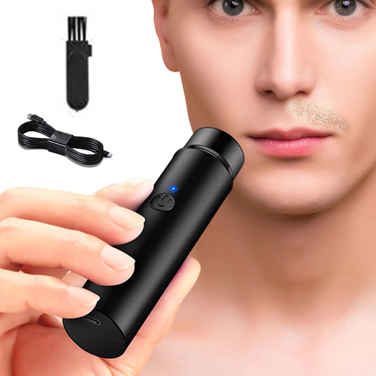 Electric Shavers For Men Rechargeable Electric Razor Trimmer Shaver Groomer Washable Compact Razor Hair Remover Shaver Bikini