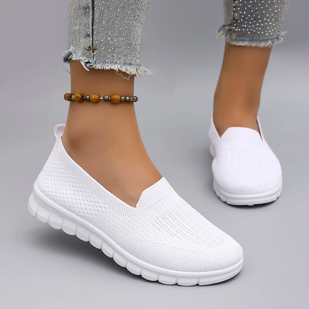 Women's summer breathable mesh flat shoes women's shoes casual sneakers shoes, clearance free shipping