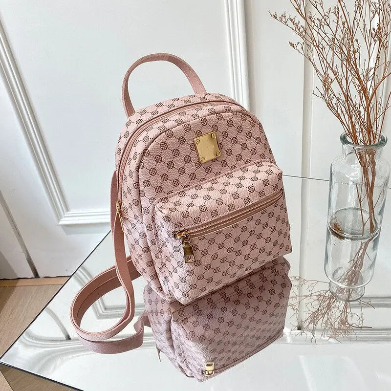 Mochila clásica para mujer, a la moda, para la escuela, para el uso diario, para ir de compras, para niñas, mochilas escolares.