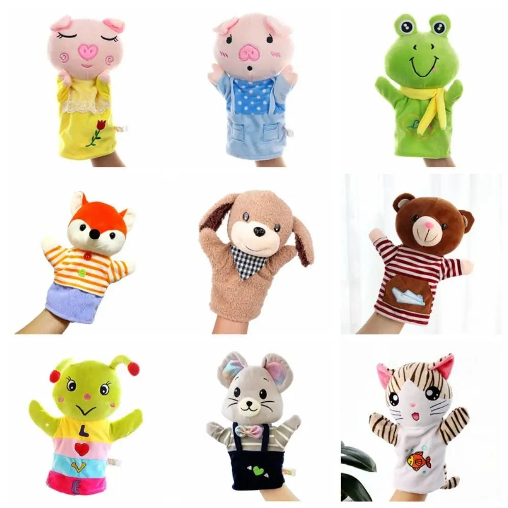 Stuffed Animals Plush Finger Puppet Marine Animals Anime Doll Plush Finger Doll Soft Kawaii Hand Finger Puppet Kids Toy