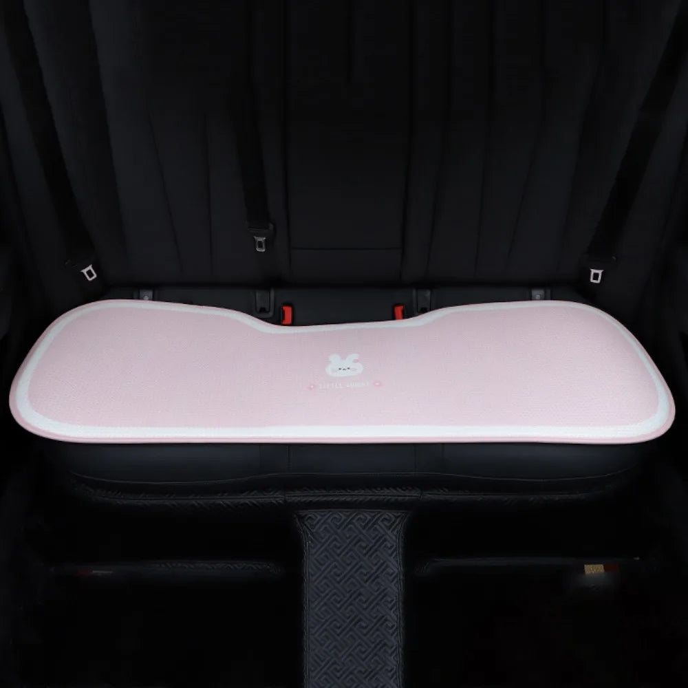 Bear Cartoon Bear Car Seat Cushion Protector Mat Breathable Summer Breathable Seat Pad Honeycomb Dust Proof Car Ice Silk Cushion