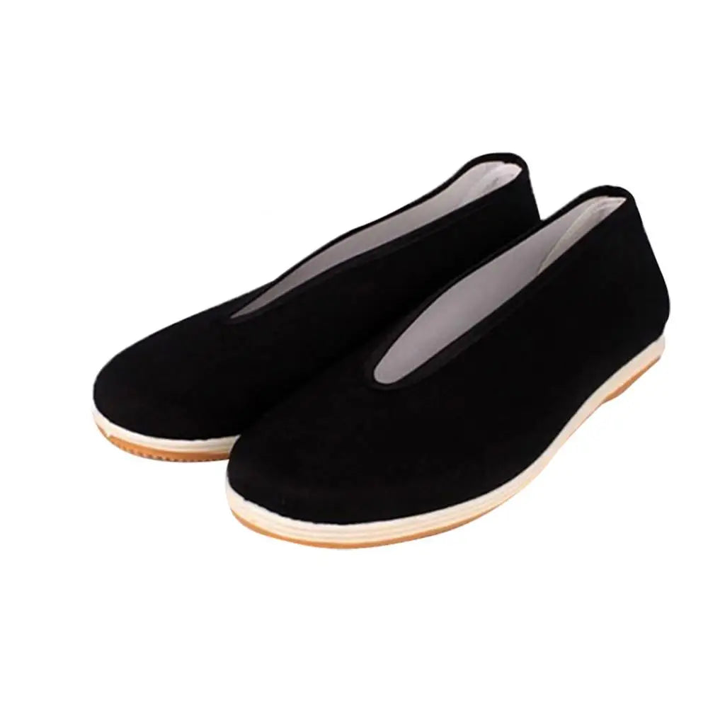 Cotton Tai-chi Shoes Men Chinese Kung Fu Cotton Cloth Wing Chun TaiChi Martial Art Old Beijing Casual Shoes martial art sneakers