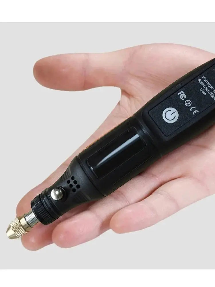 Mini taladro eléctrico USB inalámbrico, mini taladro de mano, herramienta rotativa para carpintería, pluma de grabado, herramientas Dremel para joyería, metal, vidrio