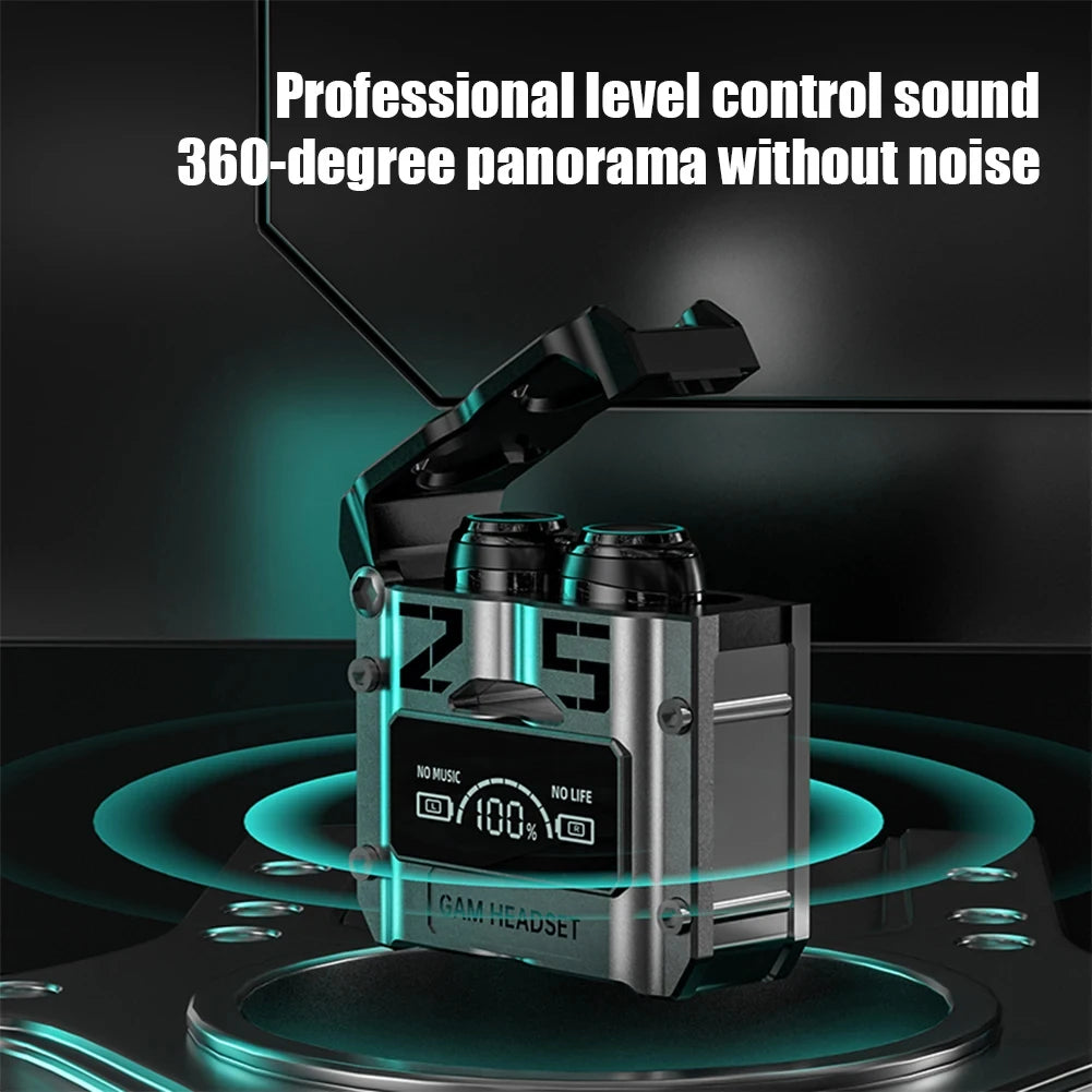 Bluetooth 5.3 Earphones Low Latency Gaming Headsets Wireless Headphones HiFi Stereo Noise Reduction Earbuds for XIAOMI HUAWEI