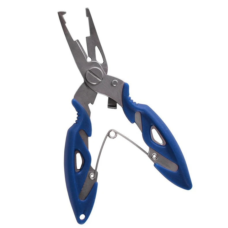 Alicates de pesca Herramientas Accesorios para bienes Alicates de aparejos Tornillo de banco Tijeras para tejer moscas Juego de trenzas Pinzas para pescado Multifunción