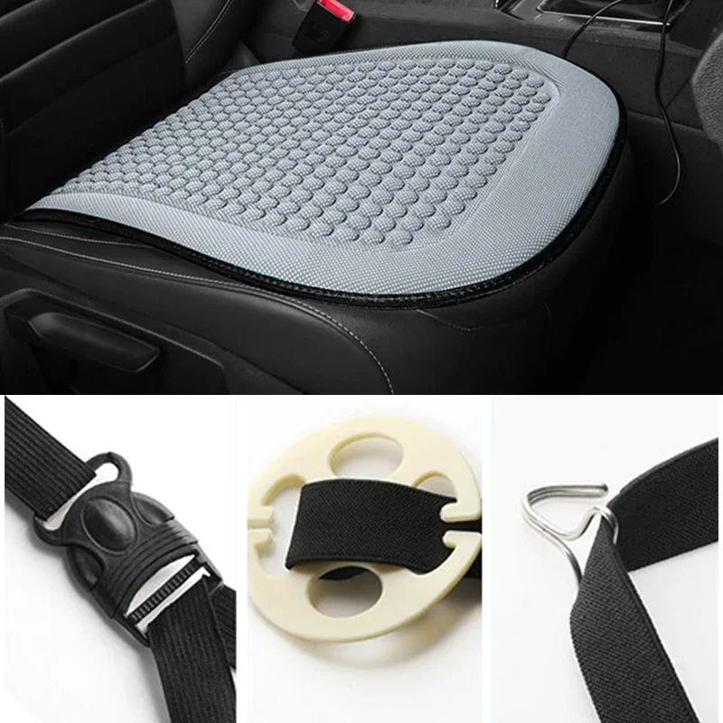 Universal Car Seat Cushion Cover Ice Silk Breathable Summer Cool Auto Cushion Vehicle Backrest Car Interior Accessories