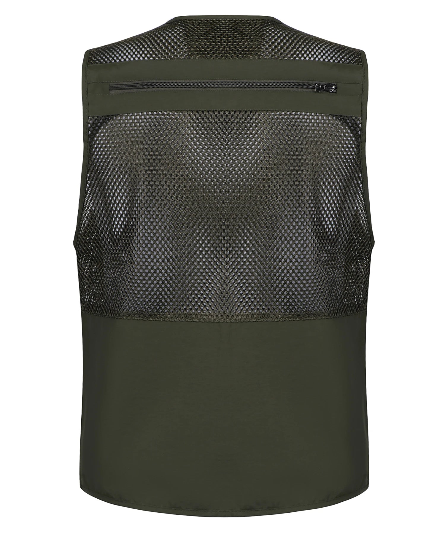Men's Vest Tactical Webbed Gear Coat Summer Photographer Waistcoat Tool Many Pocket Mesh Work Sleeveless Jacket Male