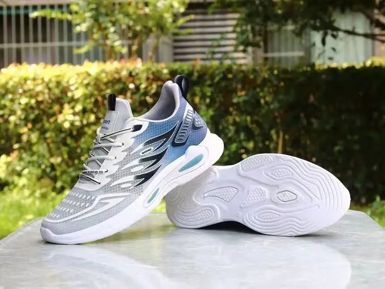 Men's Shoes New Fashion and Trendy Mesh Sports and Casual Shoes Student Soft Sole Comfortable Fashion Men's Running Shoes