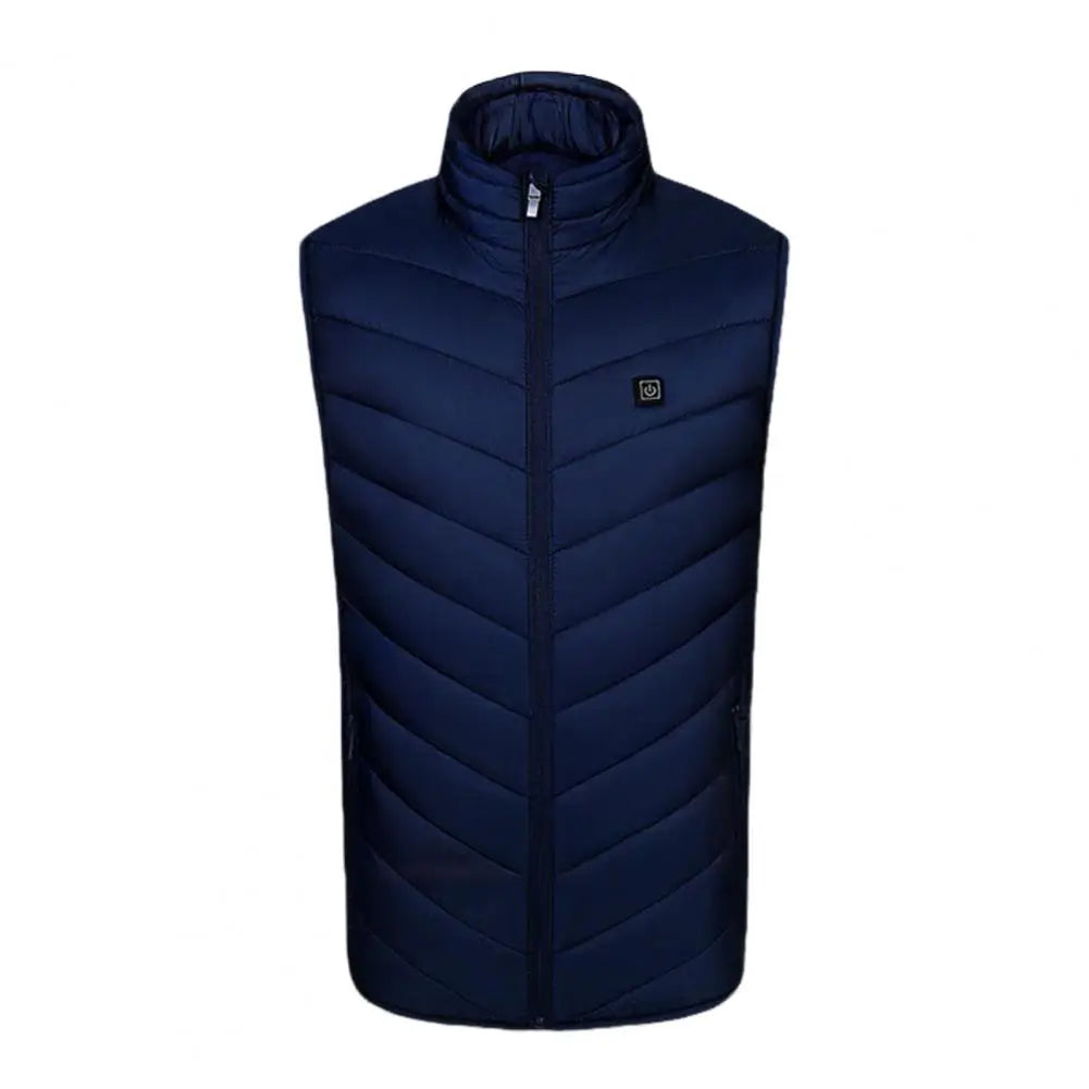 2025 Otoño Chaleco Calefactable Hombre Chaqueta Calefactable Invierno Hombre Mujer 3 Modos de Temperatura 8 Zonas de Calentamiento USB Calentador Chaleco Térmico Abrigo Calentador Corporal