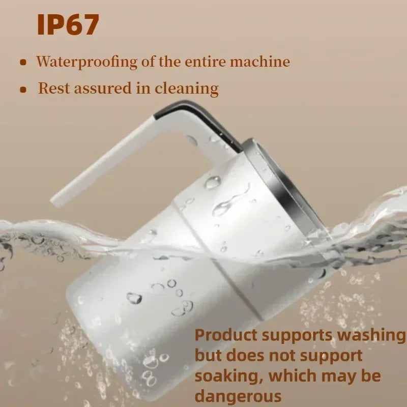 380ML Mini Electric Coffee Self Mixing Mug IP67 Waterproof Food Safe Coffee Mug USB Rechargeable Automatic Magnetic Cup For Tea